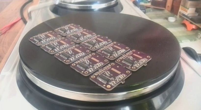 Hot plate soldering